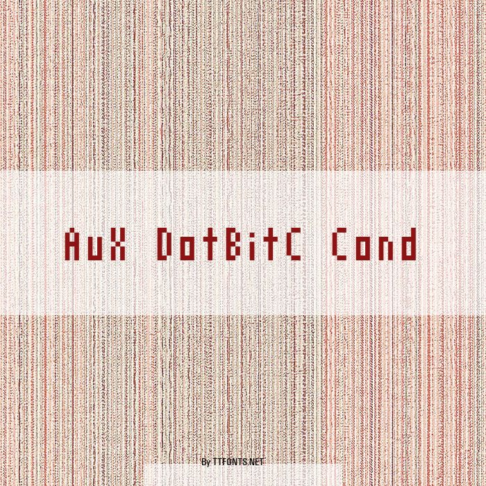 AuX DotBitC Cond example